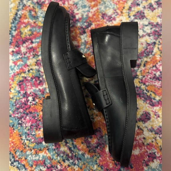 Michael Kors Eden Loafer- black leather - size 8 - Picture 4 of 8